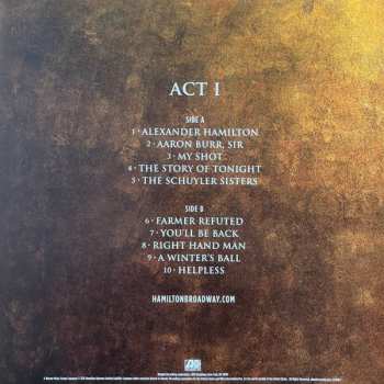 4LP/Zestaw pudełkowy Lin-Manuel Miranda: Hamilton (Original Broadway Cast Recording)