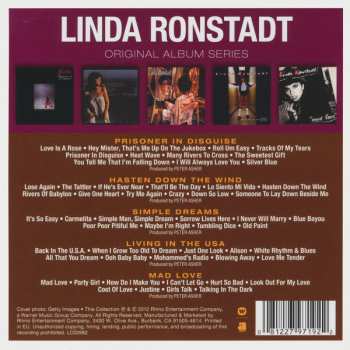 5CD/Zestaw pudełkowy Linda Ronstadt: Original Album Series