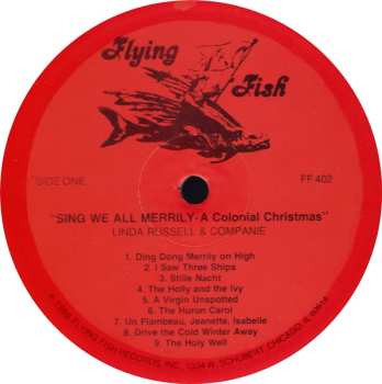 CD Linda Russell & Companie: Sing We All Merrily, A Colonial Christmas