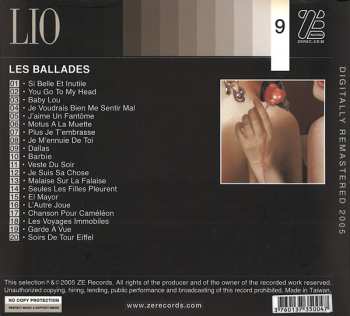 CD Lio: Les Ballades