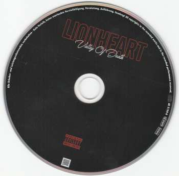 CD Lionheart: Valley Of Death DIGI