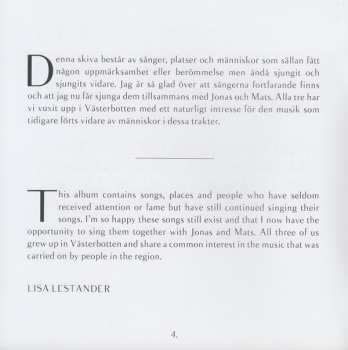 CD Lisa Lestander: Sånger Från Norr II