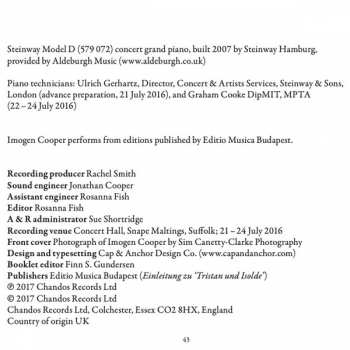 CD Franz Liszt: Imogen Cooper Plays Liszt And Wagner