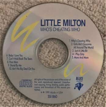 CD Little Milton: Who's Cheating Who