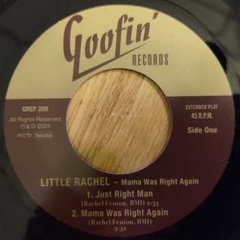 SP Little Rachel: Mama Was Right Again