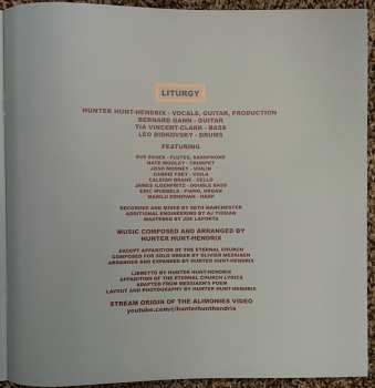 LP Liturgy: Origin Of The Alimonies