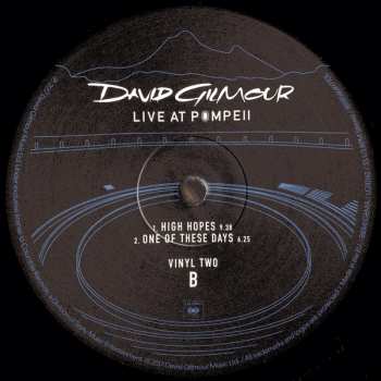 4LP/Zestaw pudełkowy David Gilmour: Live At Pompeii