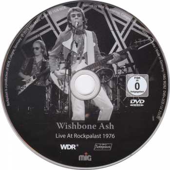 2CD/DVD Wishbone Ash: Live At Rockpalast 1976