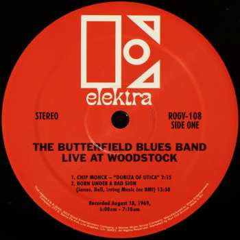 2LP The Paul Butterfield Blues Band: Live At Woodstock LTD | NUM
