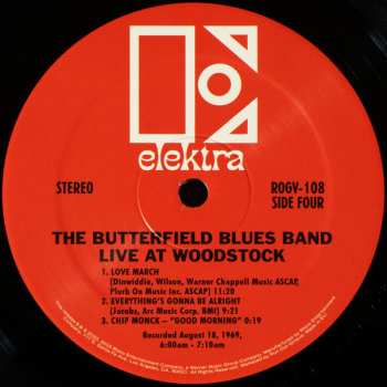 2LP The Paul Butterfield Blues Band: Live At Woodstock LTD | NUM