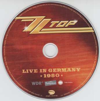 CD ZZ Top: Live In Germany 1980