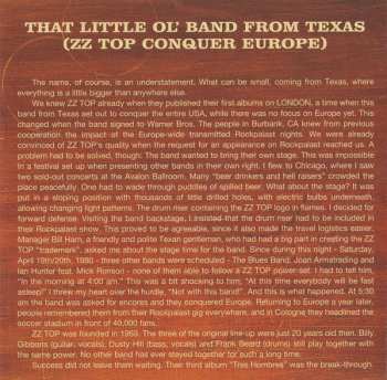 CD ZZ Top: Live In Germany 1980