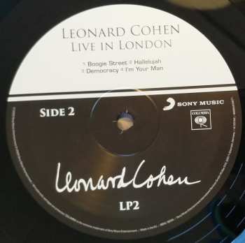 3LP Leonard Cohen: Live In London