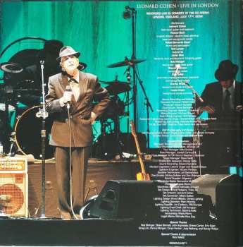 3LP Leonard Cohen: Live In London