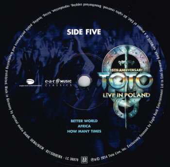 3LP Toto: Live In Poland (35th Anniversary) LTD