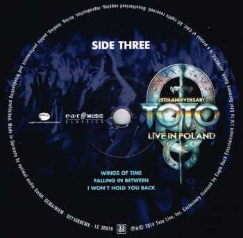 3LP Toto: Live In Poland (35th Anniversary) LTD