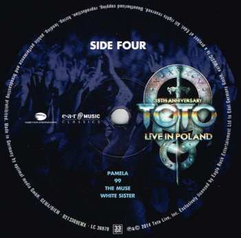 3LP Toto: Live In Poland (35th Anniversary) LTD