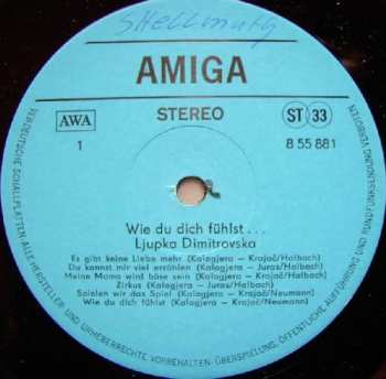 LP Ljupka Dimitrovska: Wie Du Dich Fühlst...
