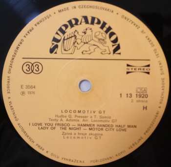 LP Locomotiv GT: Locomotiv GT