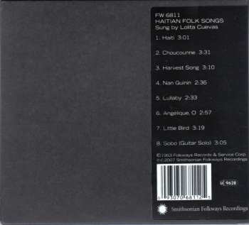 CD Frantz Casseus: Haitian Folk Songs