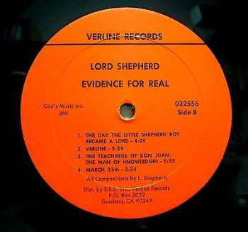 LP Lord Shepherd: Evidence For Real 