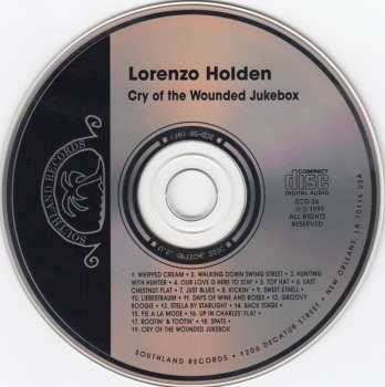 CD Lorenzo Holden: Cry Of The Wounded Jukebox