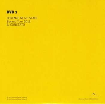 2CD/2DVD/Zestaw pudełkowy Lorenzo Cherubini: Lorenzo Negli Stadi Backup Tour 2013
