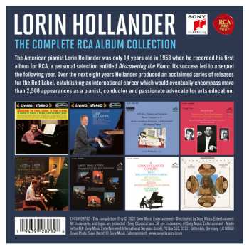 8CD/Zestaw pudełkowy Lorin Hollander: The Complete RCA Album Collection
