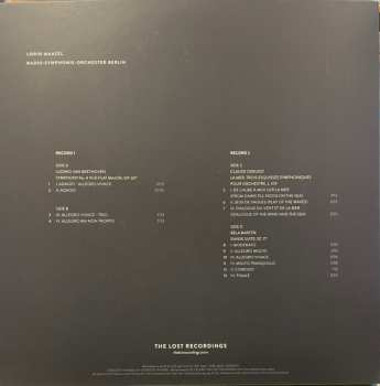 2LP Radio-Symphonie-Orchester Berlin: The Unreleased Berlin Recordings  Beethoven・Debussy・Bartók LTD | NUM