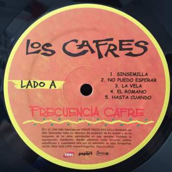 LP Los Cafres: Frecuencia Cafre