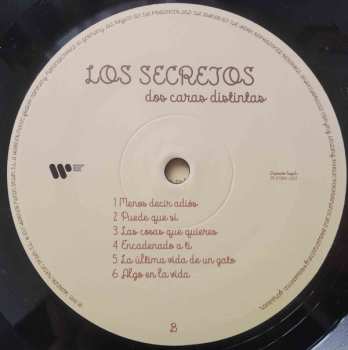 LP/CD Los Secretos: Dos Caras Distintas