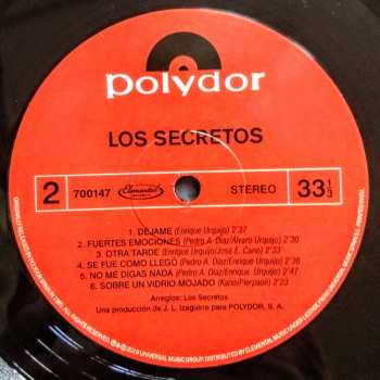 LP Los Secretos: Los Secretos LTD