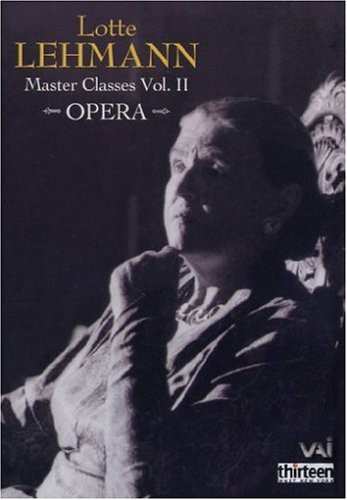 Album Lotte Lehmann: Masterclasses 2: Opera