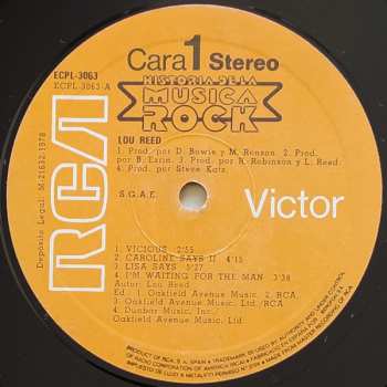 LP Lou Reed: Lou Reed