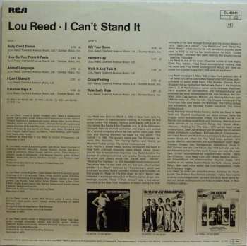 LP Lou Reed: I Can't Stand It