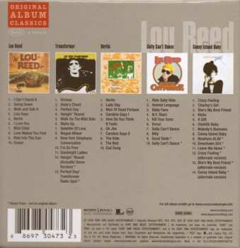 5CD/Zestaw pudełkowy Lou Reed: Original Album Classics