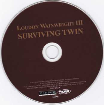 CD Loudon Wainwright III: Surviving Twin DLX | LTD