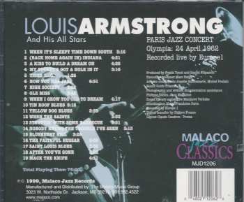 CD Louis Armstrong And His All-Stars: Paris Jazz Concert Olympia: 24 April 1962