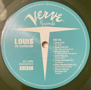 LP Louis Armstrong: Louis In London CLR | LTD
