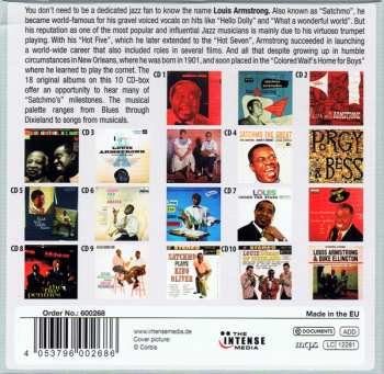 10CD/Zestaw pudełkowy Louis Armstrong: Milestones Of A Jazz Legend