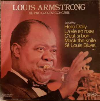 4LP/Zestaw pudełkowy Louis Armstrong: The Two Greatest Concerts