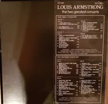 4LP/Zestaw pudełkowy Louis Armstrong: The Two Greatest Concerts