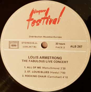 4LP/Zestaw pudełkowy Louis Armstrong: The Two Greatest Concerts