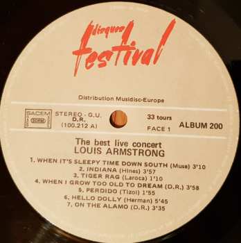 4LP/Zestaw pudełkowy Louis Armstrong: The Two Greatest Concerts