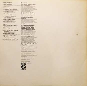 LP Louis Armstrong: Verve Jazz No. 1