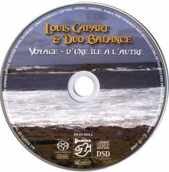 SACD Louis Capart & Duo Balance: Voyage - D'Une Ile A L'Autre