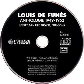 3CD Louis De Funès: Anthologie 1949-1962