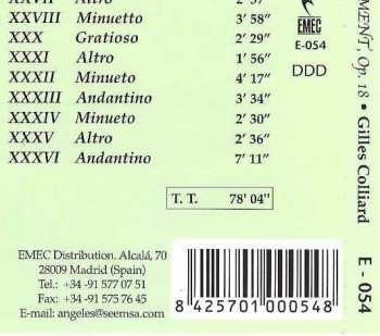 CD Louis-Gabriel Guillemain: Amusement Op. 18