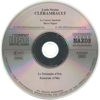 CD Hervé Niquet: Le Triomphe D'Iris. Pastorale (1706)