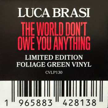 LP Luca Brasi: The World Don't Owe You Anything CLR | LTD